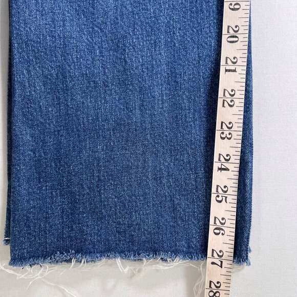 Mother The Tripper Ankle Fray Jeans in Nature Touch Base Size 27 - Picture 10 of 12